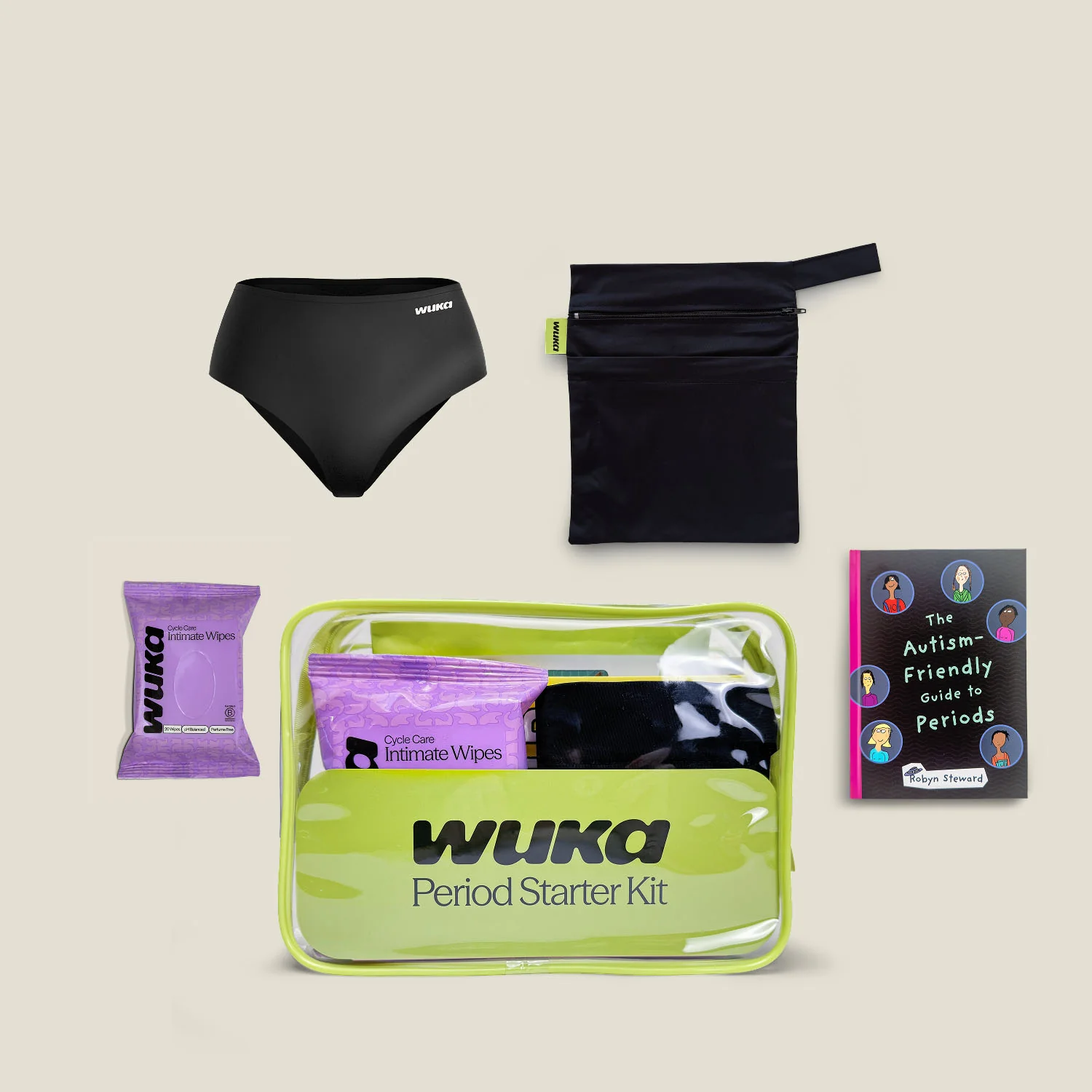 WUKA Teen Period Starter Kit - Black - Image 2