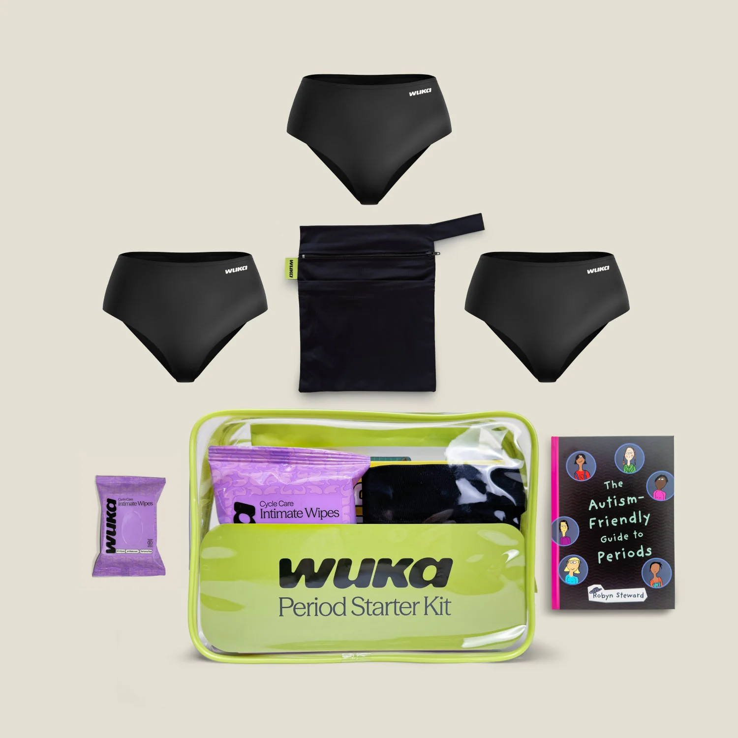 WUKA Teen Period Starter Kit - Black - Image 5