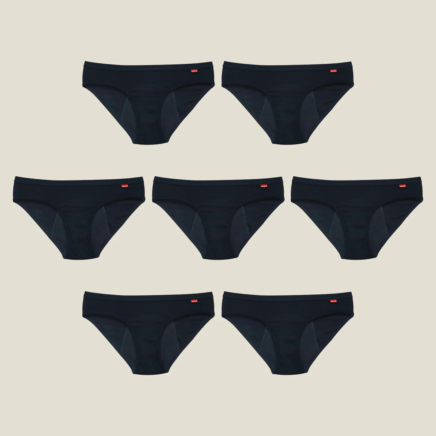 WUKA Basics™ Hipster - Medium - 7 Full Switch Set