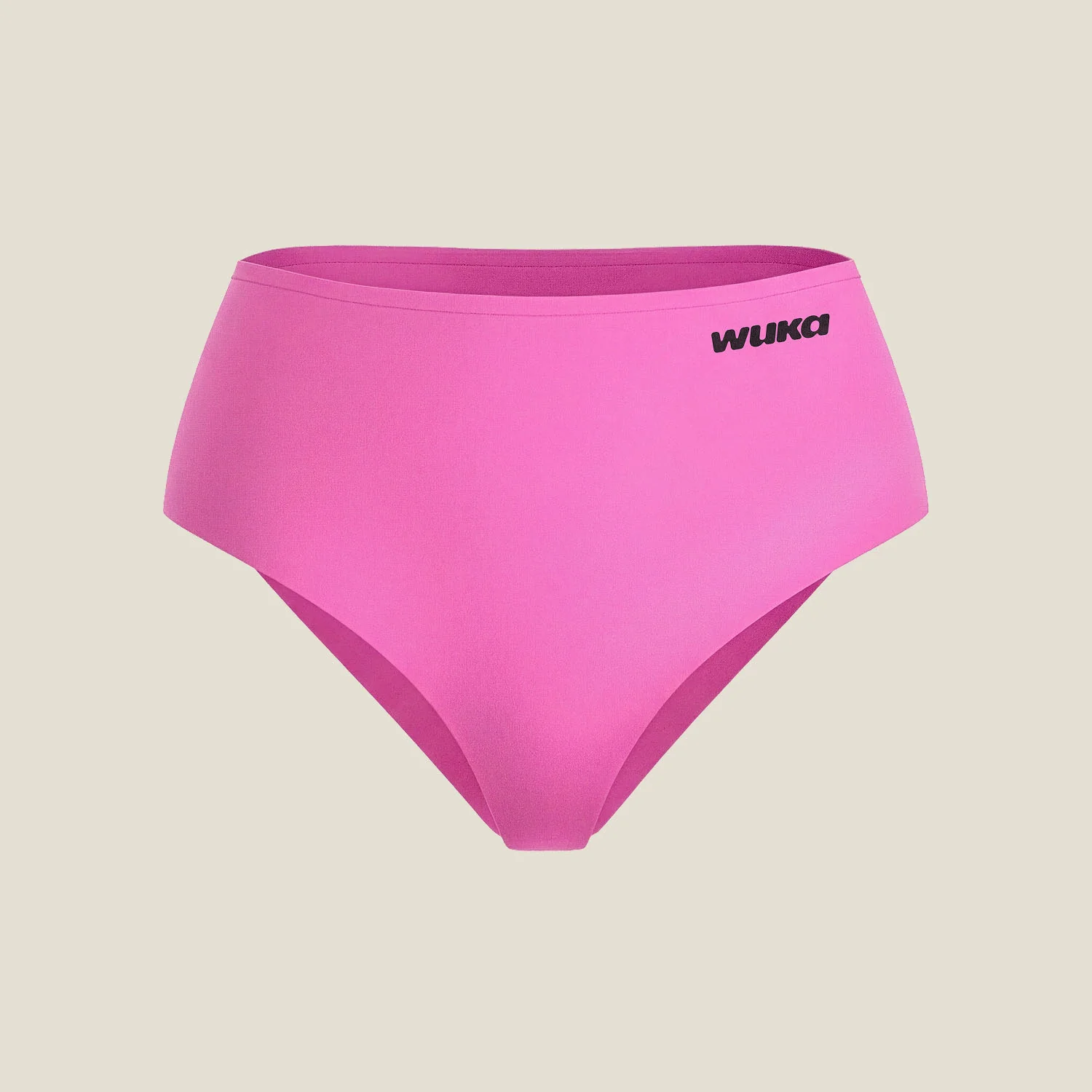 WUKA Stretch Seamless Midi Brief Heavy - Pinkest Pink - Image 6