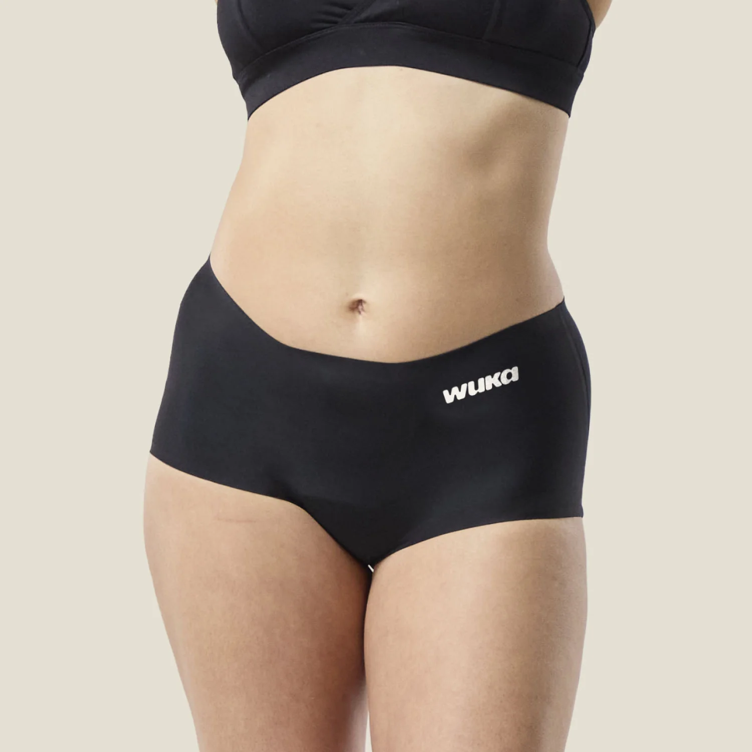 WUKA Teen Stretch™ Boxer Short Heavy - Black - Image 2