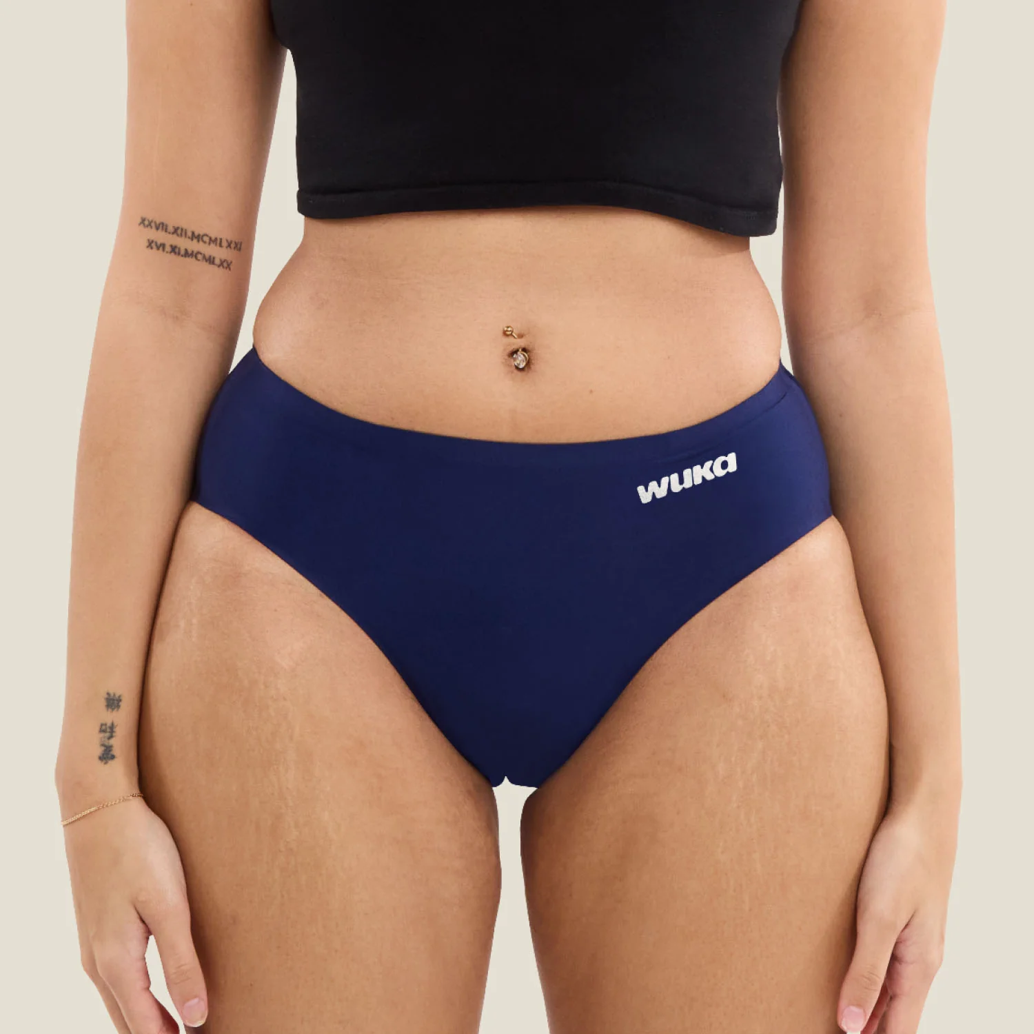 WUKA Teen Stretch™ Seamless - Heavy flow - Navy - Image 2
