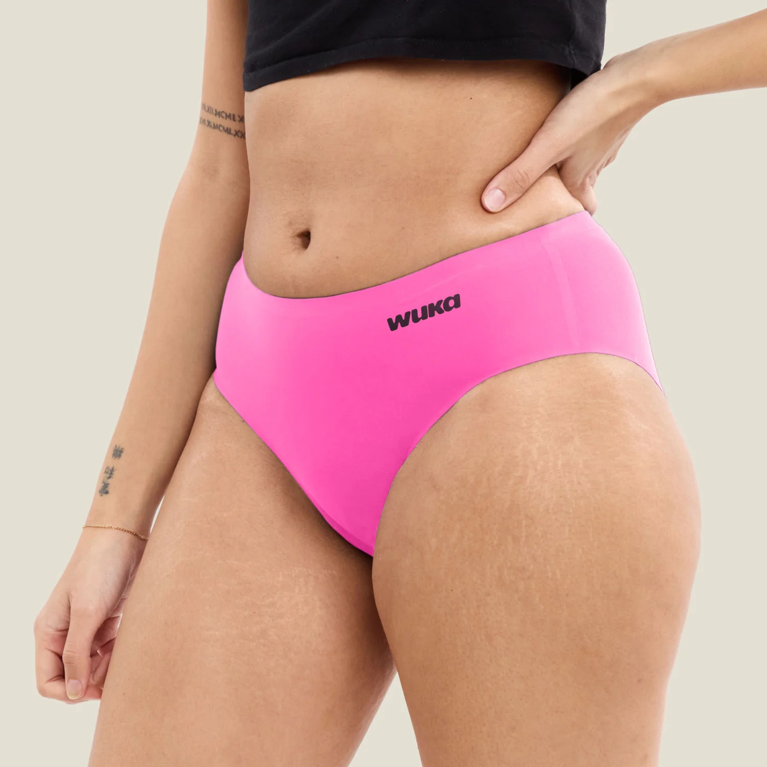 WUKA Teen Stretch™ Seamless - Heavy flow - Pinkest Pink